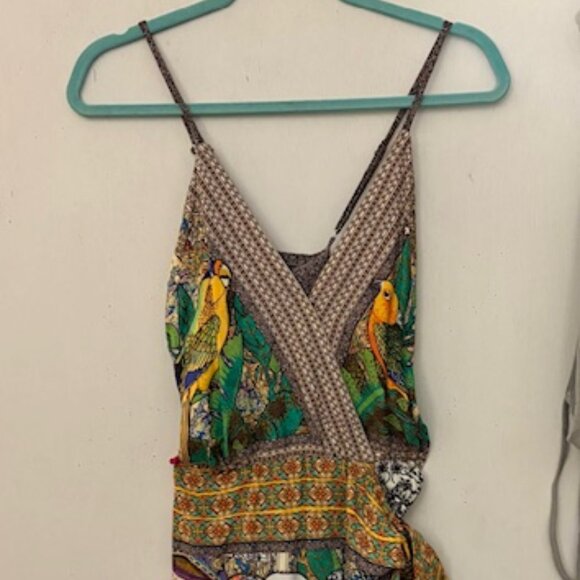 Farm Rio Wrap Dress, Size S, - Picture 4 of 16